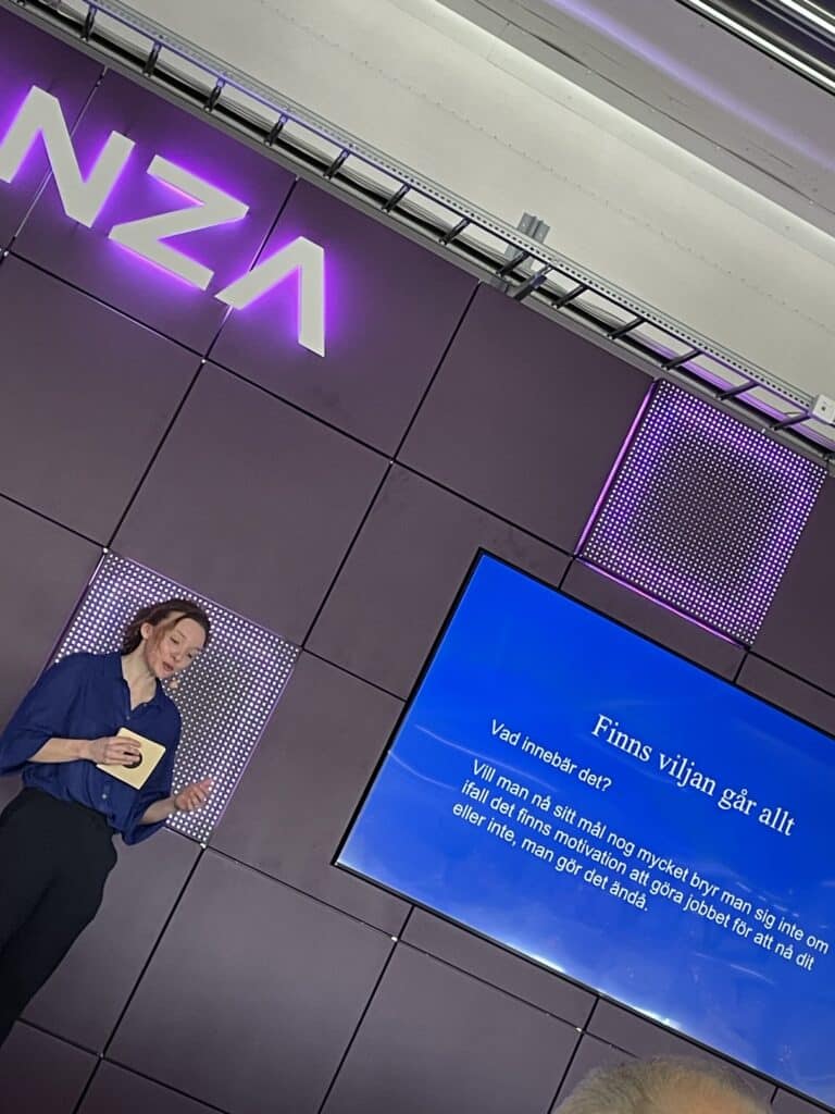 Linn Gestblom wygłosiła inspirujące przemówienie.